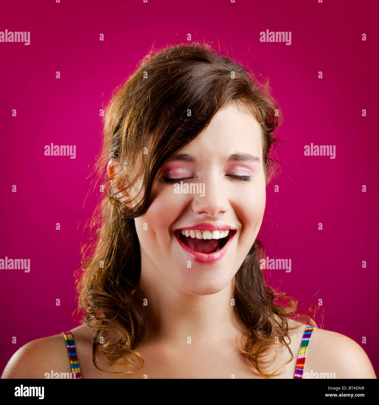 Silly girl face expressive eyes hires stock photography and images Alamy