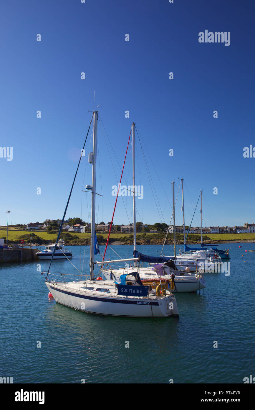 The Isle of Whithorn, Dumfries & Galloway. One of the most southerly communities in Scotland. Stock Photo