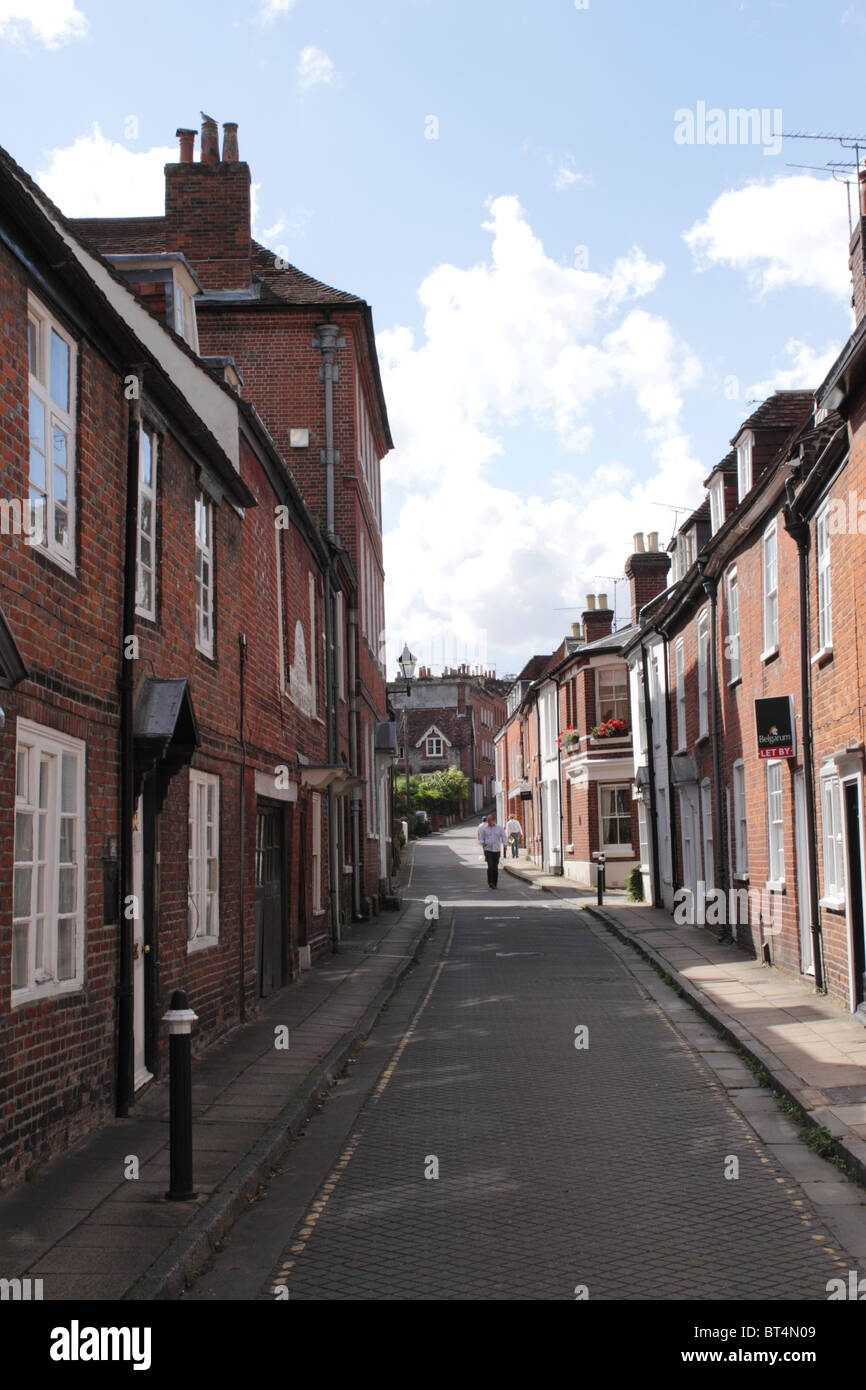 Canon Street Winchester Hampshire Stock Photo Alamy