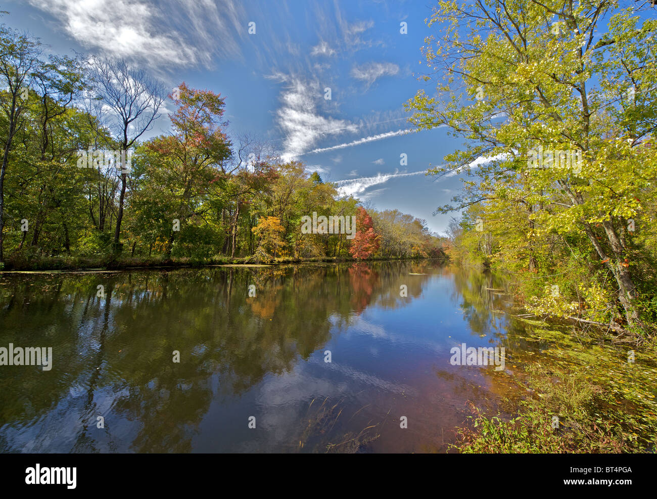 Delaware and Raritan Canal (D&R Canal Stock Photo - Alamy