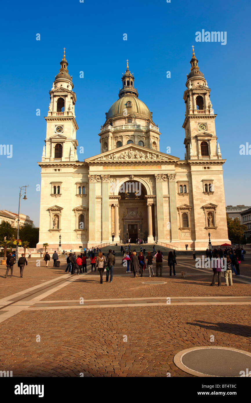 St Stephen's Basilica, ( Szent Istvan Bazilika ) , Neo Classical building, Budapest, Hungary Stock Photo