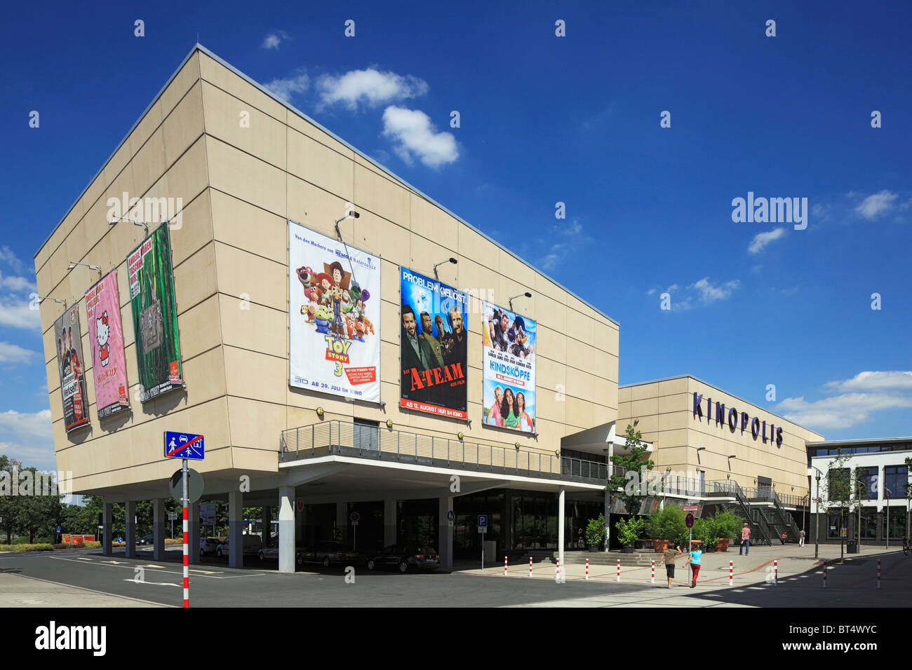 Lichtspieltheater Kinopolis in Wiesdorf, Leverkusen, Rhein,  Nordrhein-Westfalen Stock Photo - Alamy