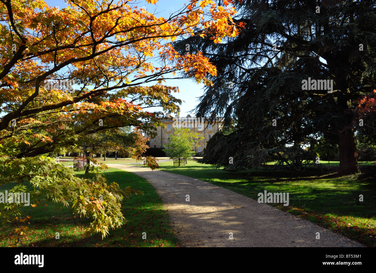 exbury house in exbury gardens new forest england uk Stock Photo Alamy