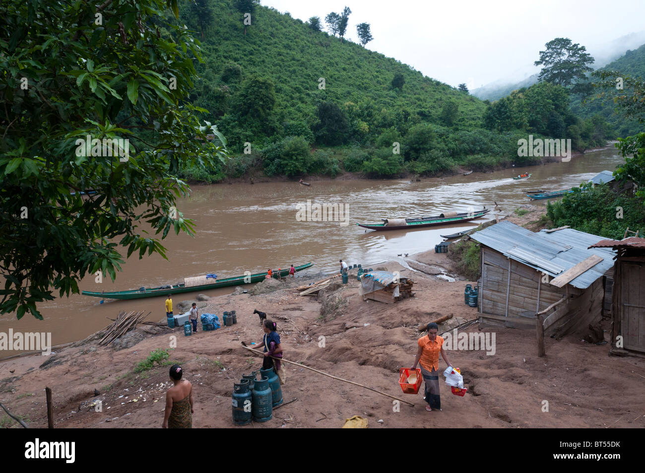 Nam tha river hi-res stock photography and images - Alamy