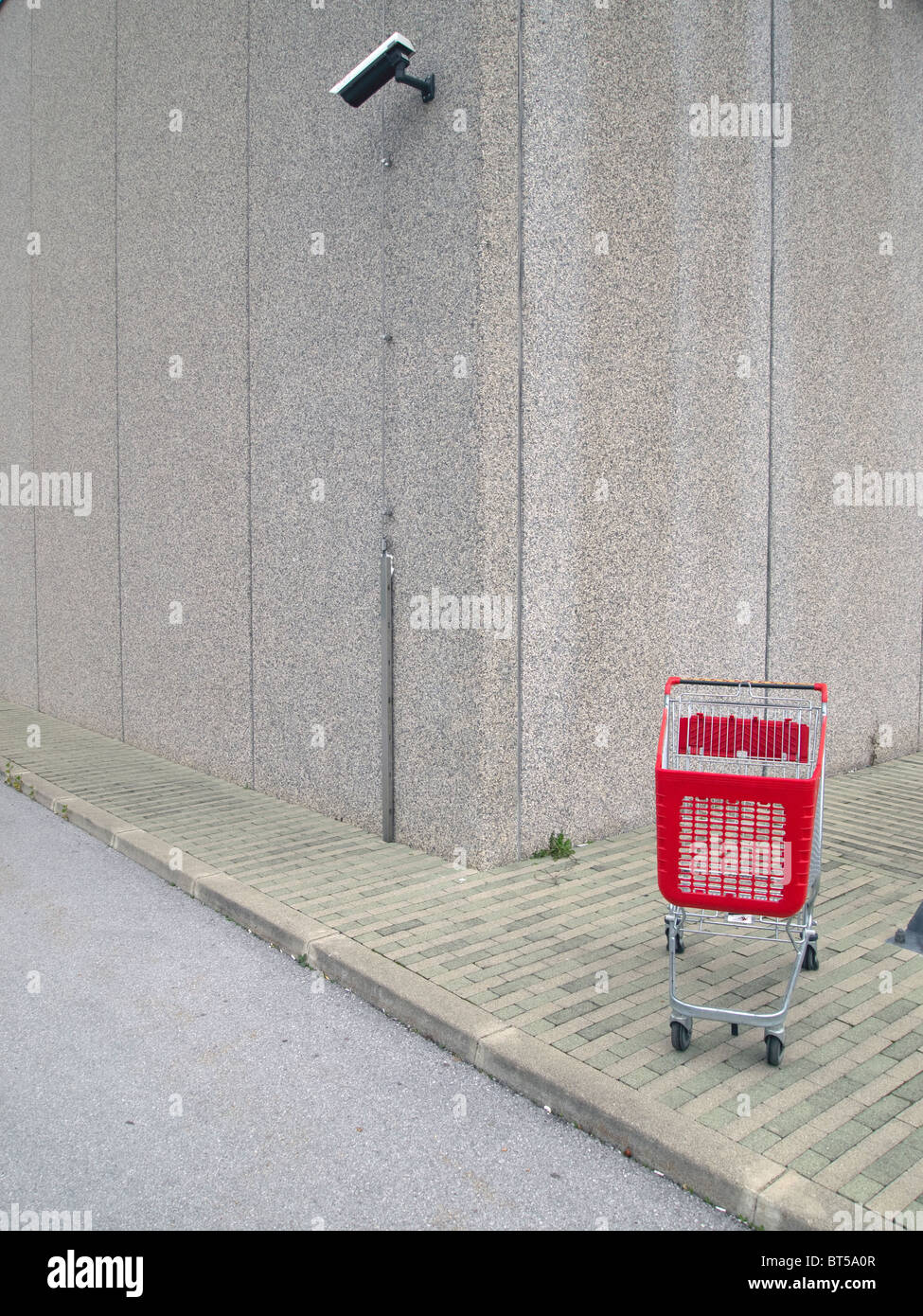 Used shopping carts Stock Photo Alamy