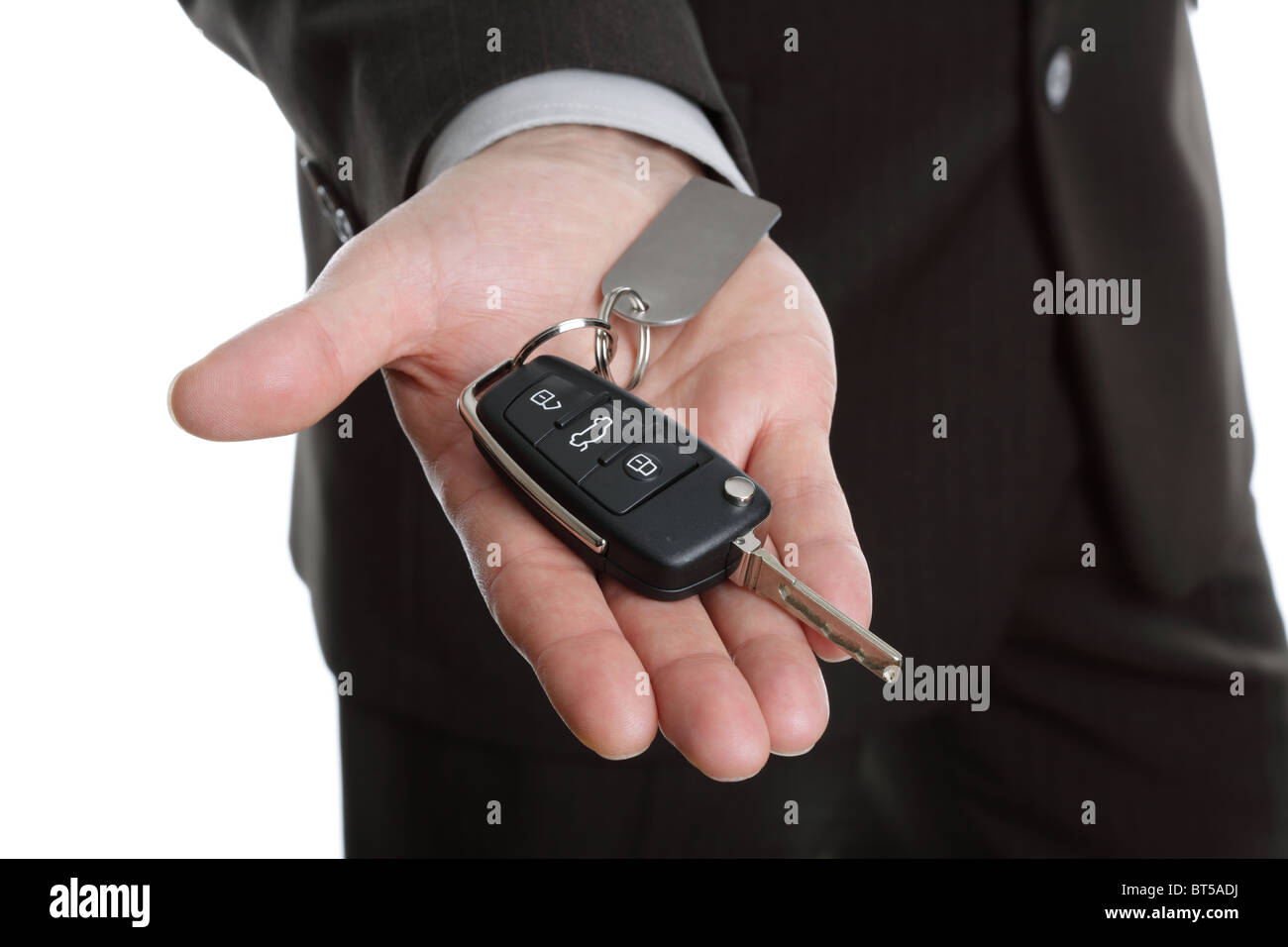 Handing over car keys Stock Photo - Alamy