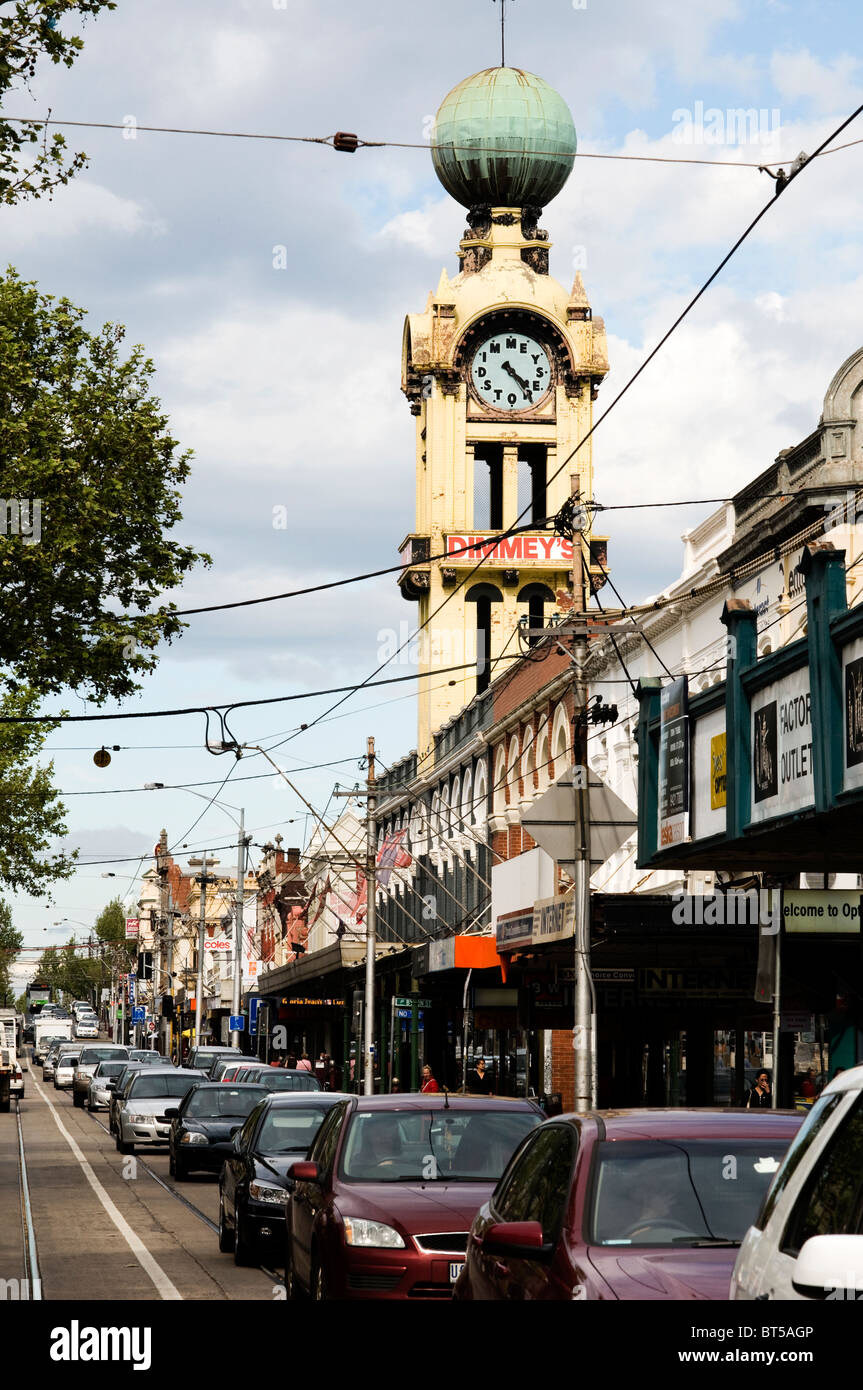 Swan Street, Richmond, Victoria, Australia Stock Photo