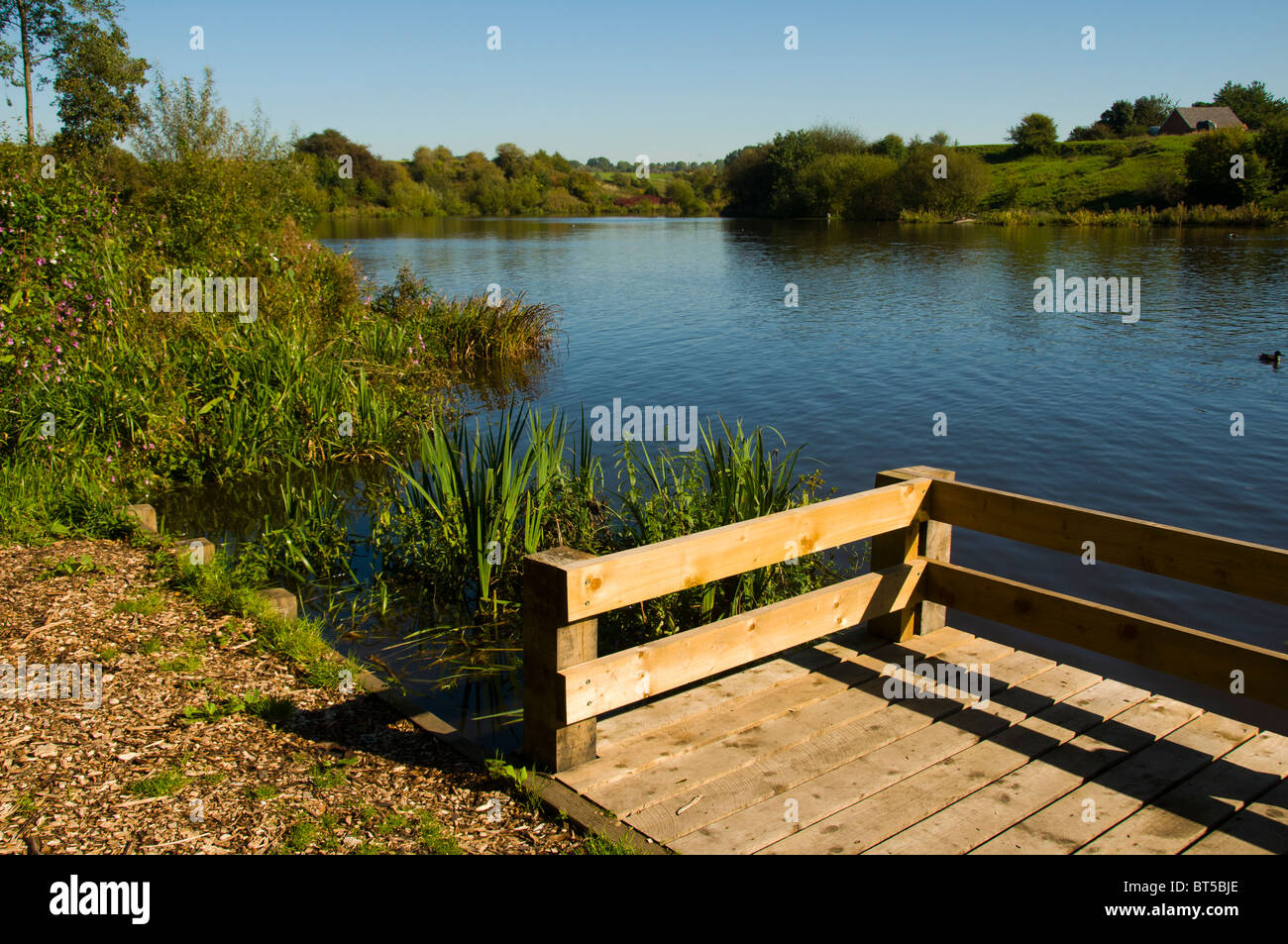 Crime Lake, Daisy Nook Country Park,  Failsworth, Manchester, UK Stock Photo