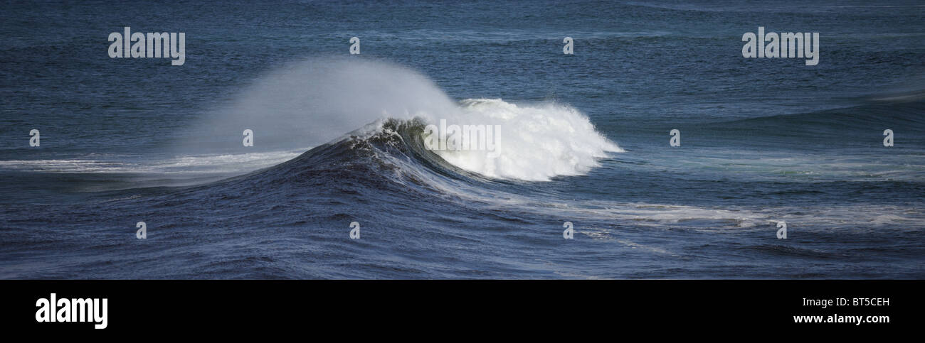 Wave at Portballintrae, Stock Photo