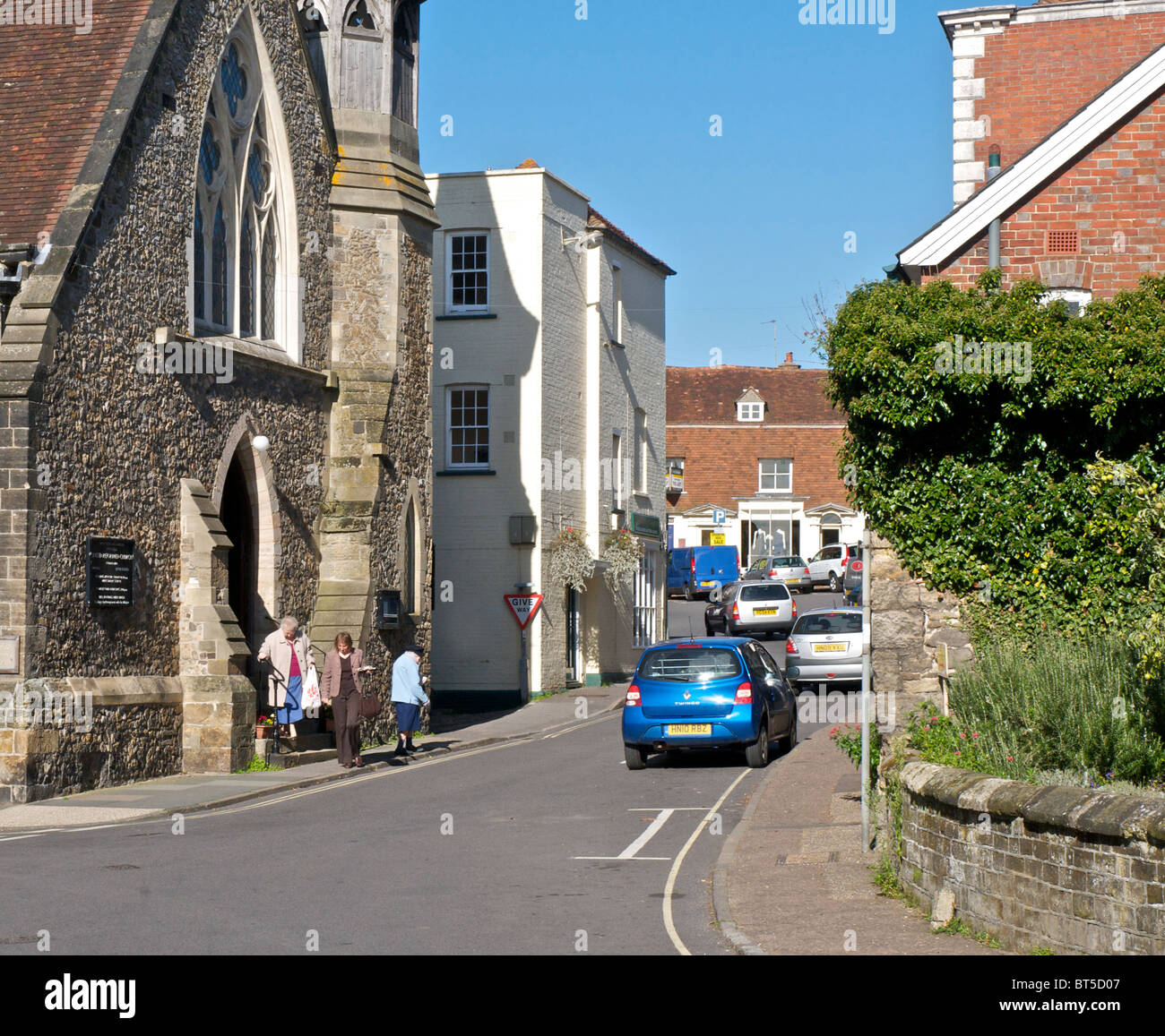 An image of the old market town of Petworth in West Sussex. UK. This is