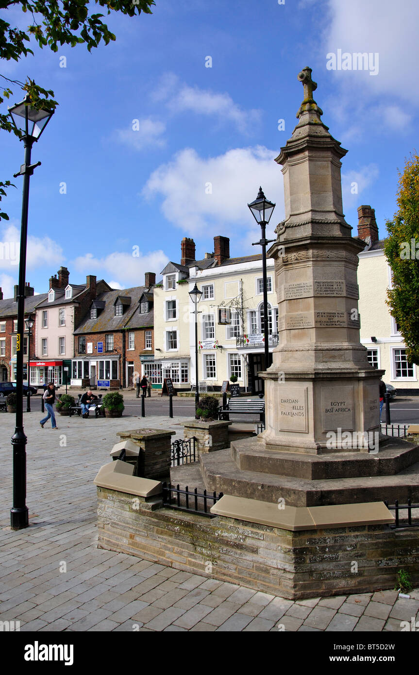 Market Place, Brackley, Northamptonshire, England, United Kingdom Stock