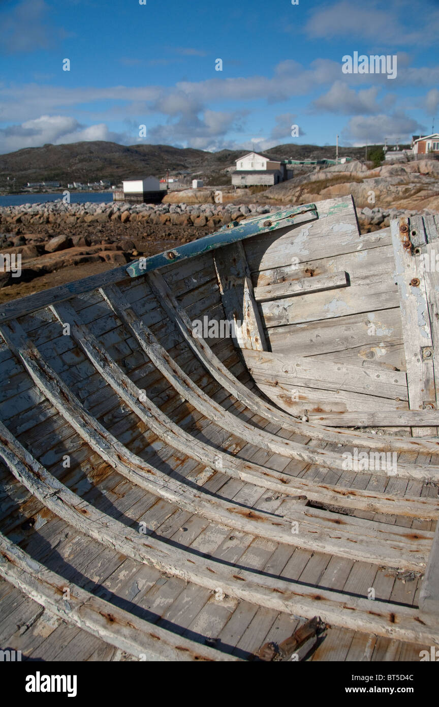 Canada, Newfoundland & Labrador, Labrador coast, Hopedale Stock Photo