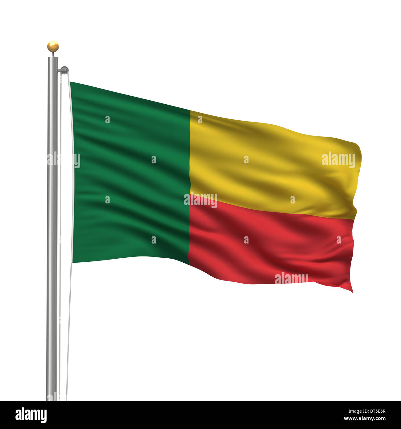 Flag of Benin Stock Photo Alamy
