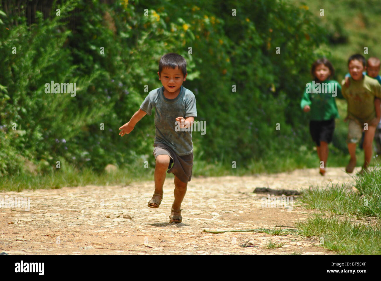 Vietnam children playing hires stock photography and images Alamy