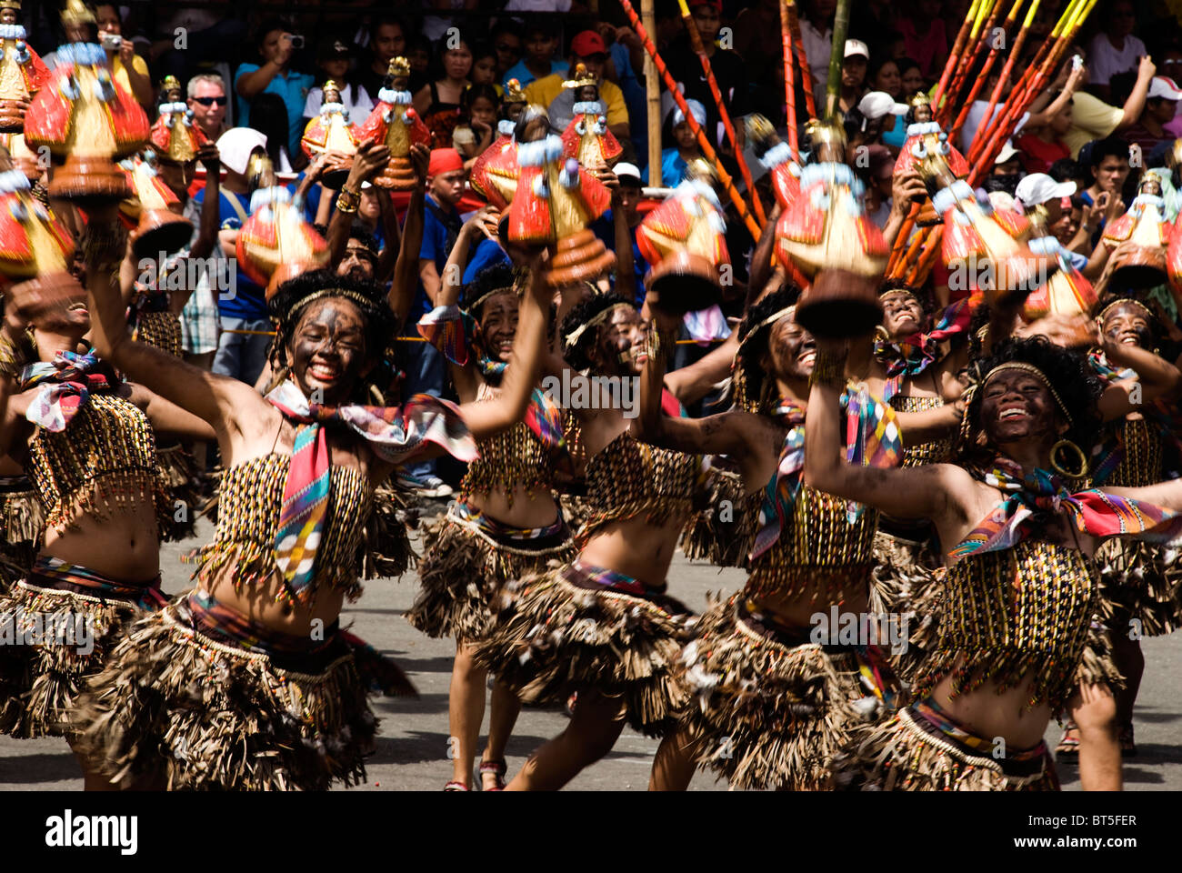 Philippines panay iloilo dinagyang festival hi-res stock photography ...