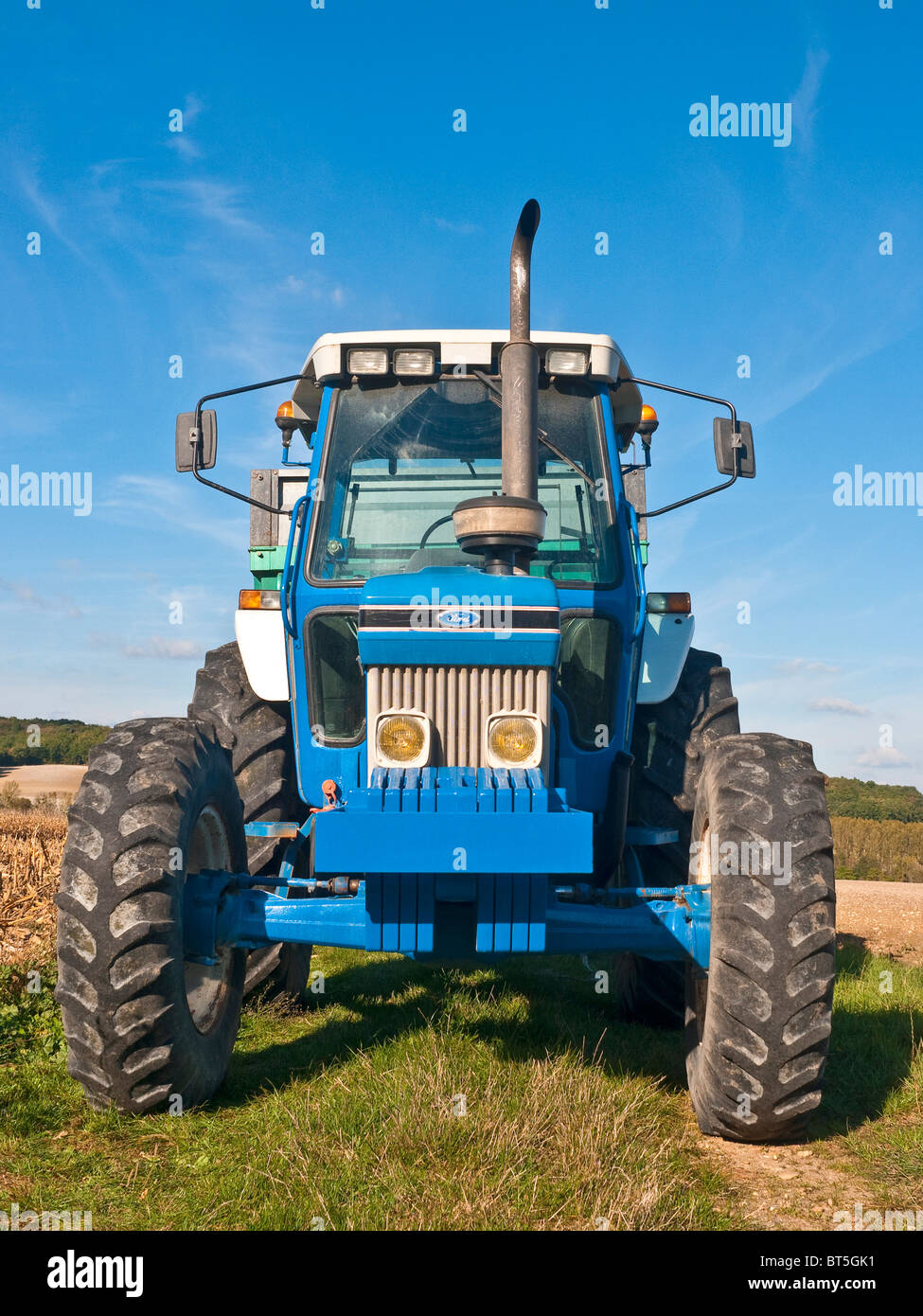 Blue ford tractor hires stock photography and images Alamy