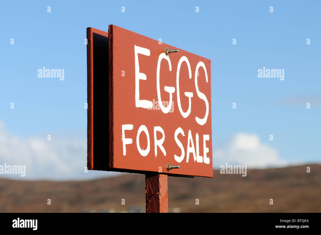 Fresh eggs for sale sign hires stock photography and images Alamy