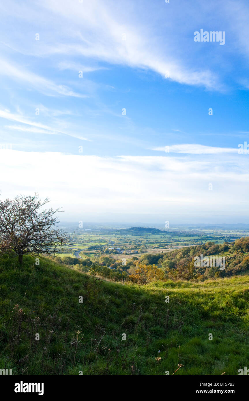 A view of The Severn Vale, Golden Valley, and Churchdown Hill, Nr
