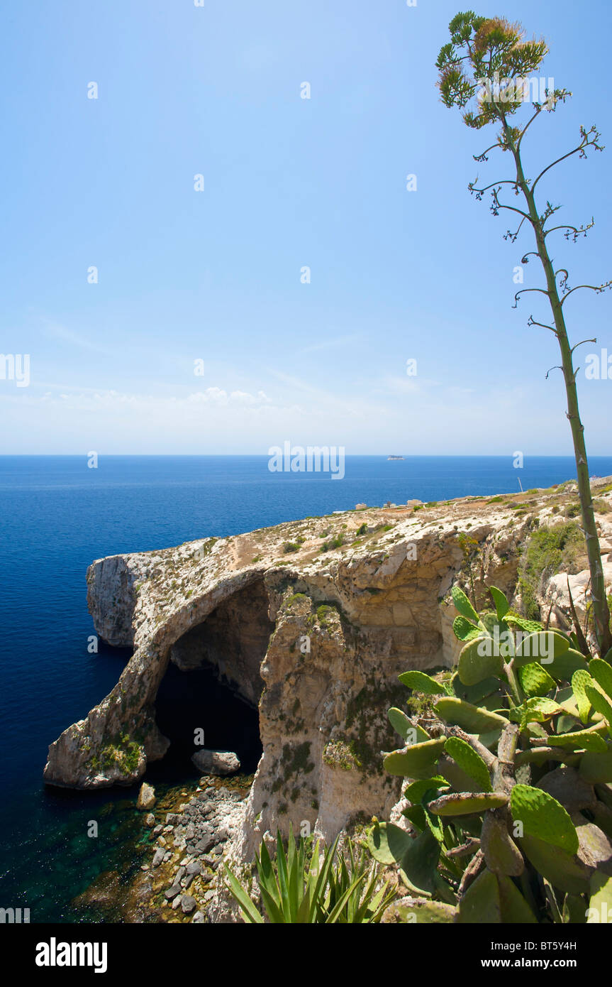 Blue Grotto, Malta Stock Photo - Alamy