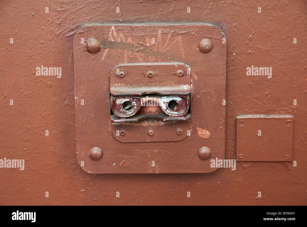 old fashioned safety deposit box in melbourne Stock Photo Alamy