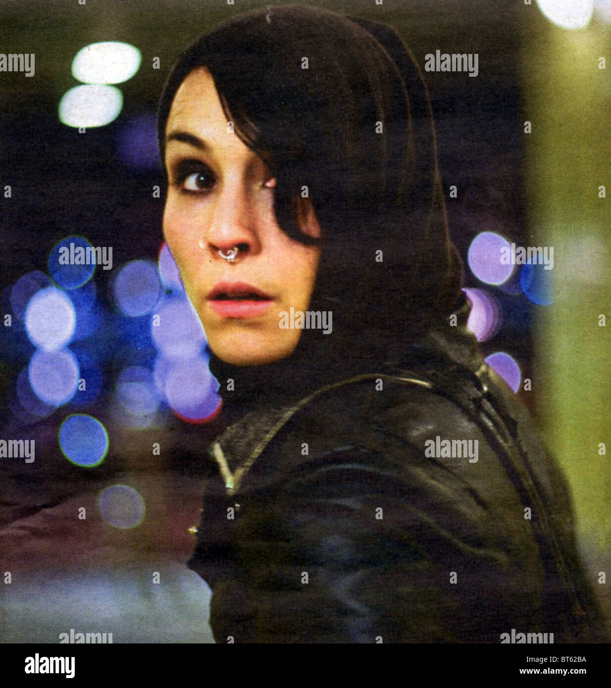 GIRL WITH THE DRAGON TATTOO 2009 film with Noomi Rapace Stock Photo - Alamy