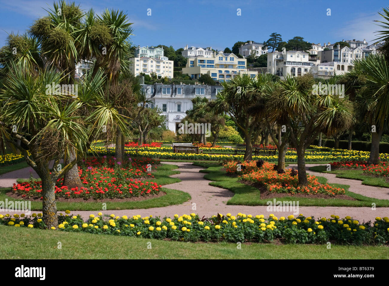 Abbey Gardens in Torquay, Devon, UK Stock Photo Alamy