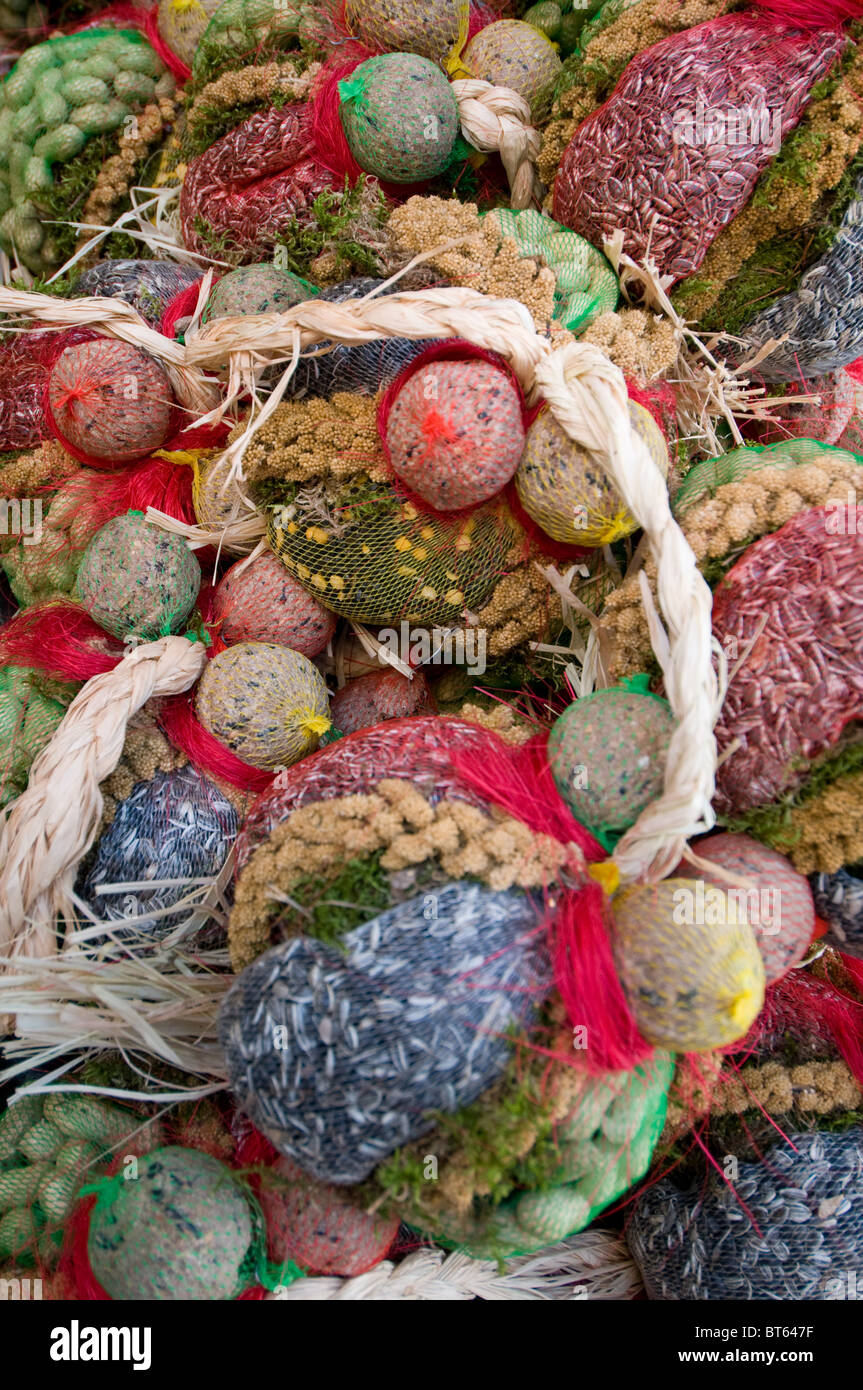 Xmas Chritmas Market Manchester German 2010 Gift Basket Stall Bird