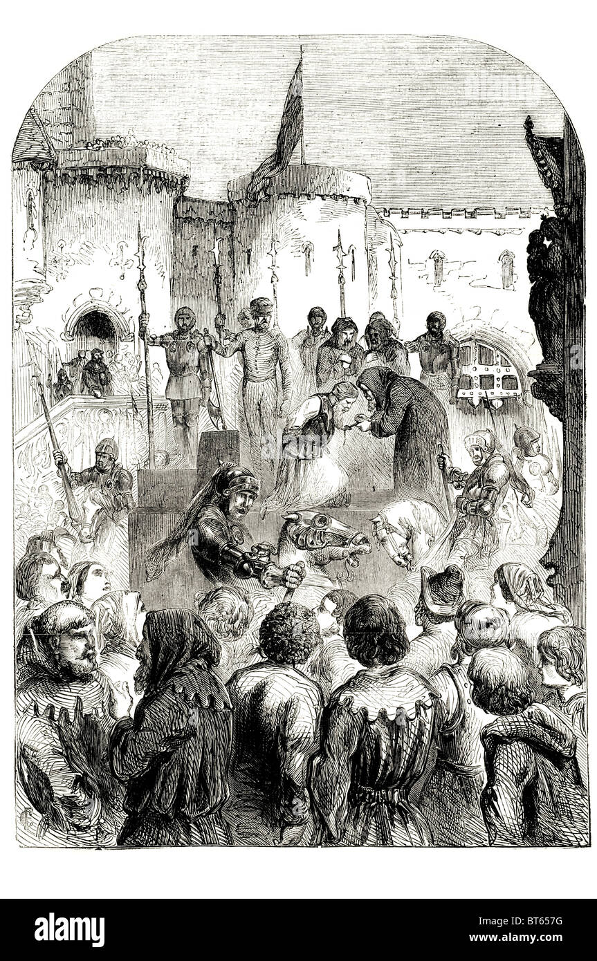 execution of archbishop of york Thomas Arundel (1353 – 19 February 1414) was Archbishop of Canterbury 1397 1399 death, outspoken Stock Photo