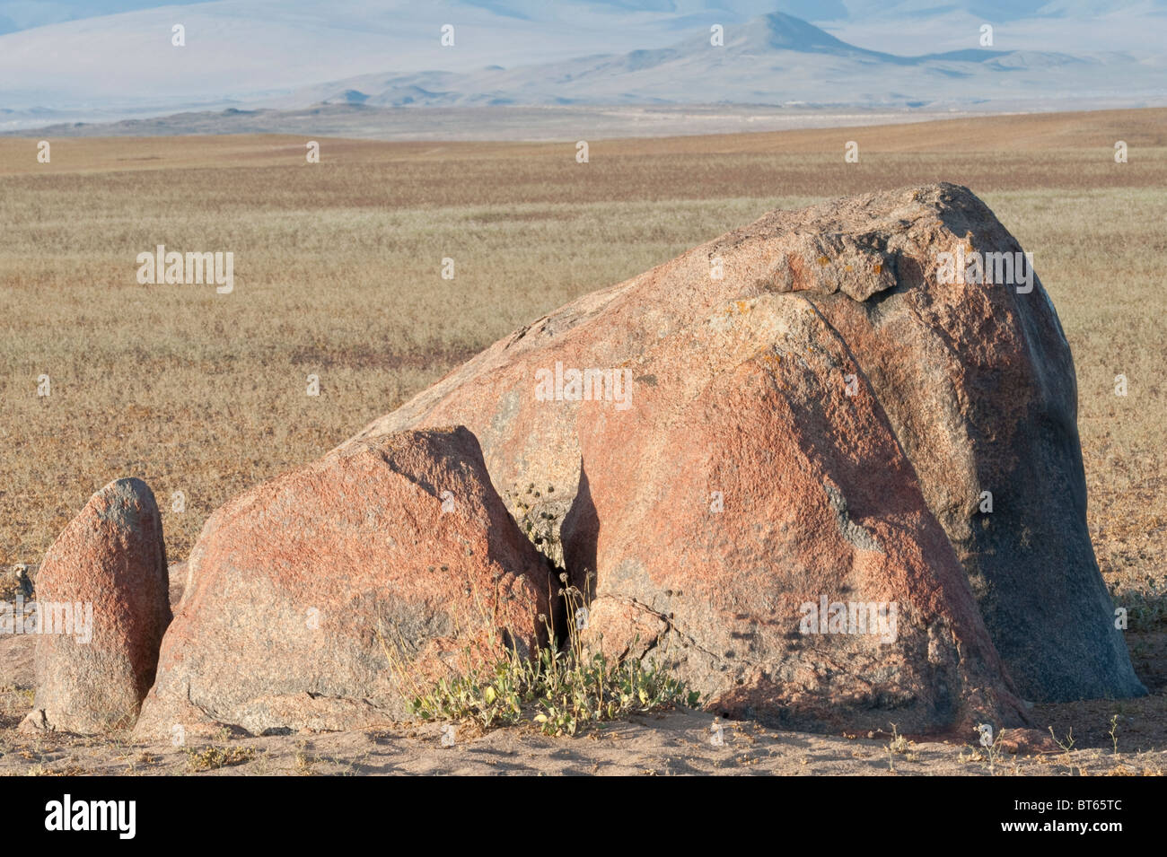 Outch Rocks Rocky outcrops arranged like modern sculptures off the coastal road ...