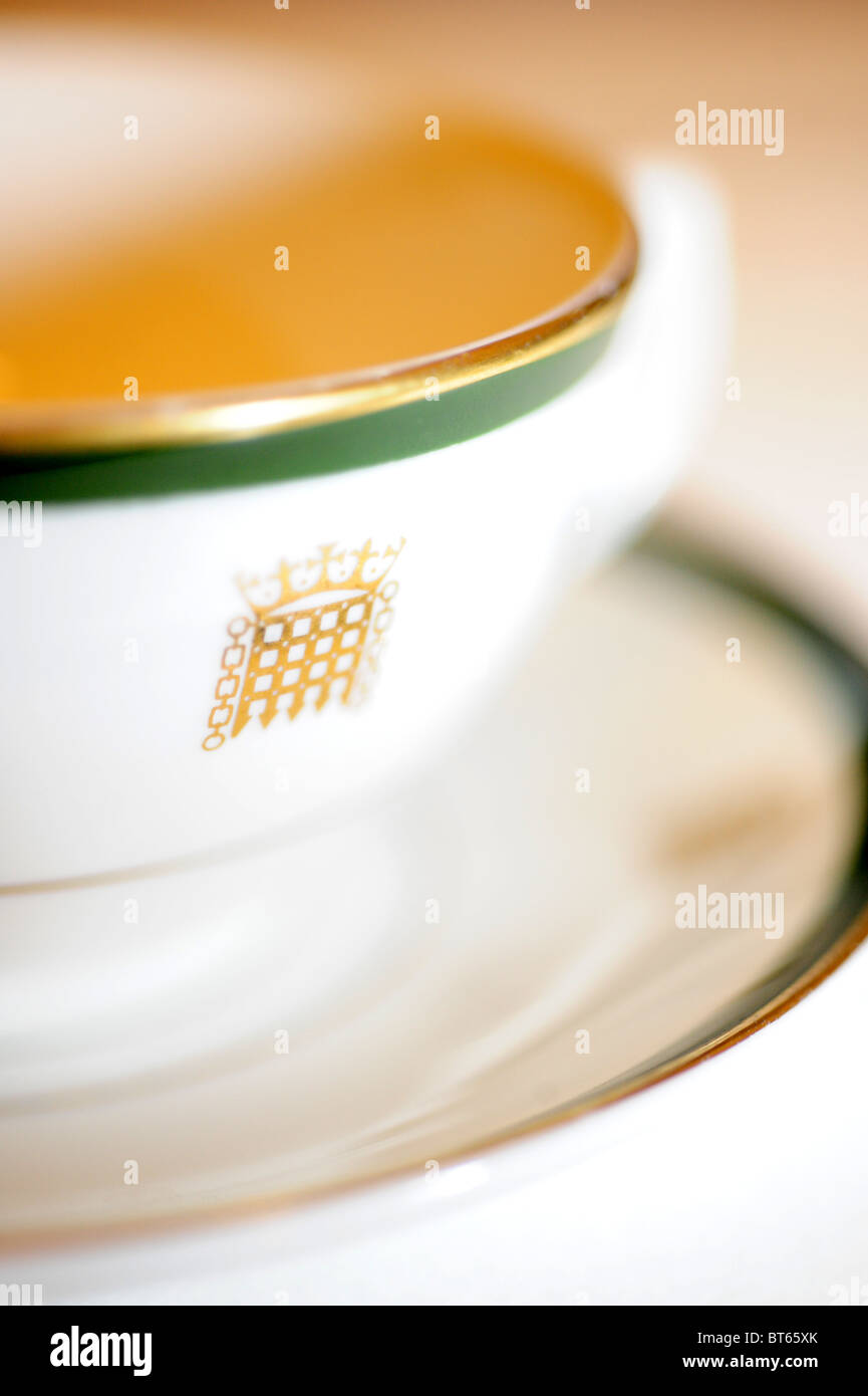 uk parliament tea and coffee Stock Photo