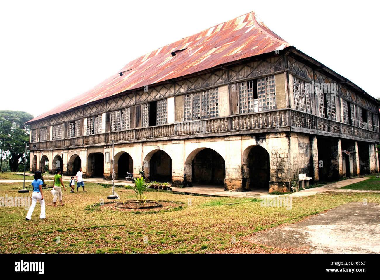 Philippines Siquijor Island Lazi Convent Stock Photo Alamy