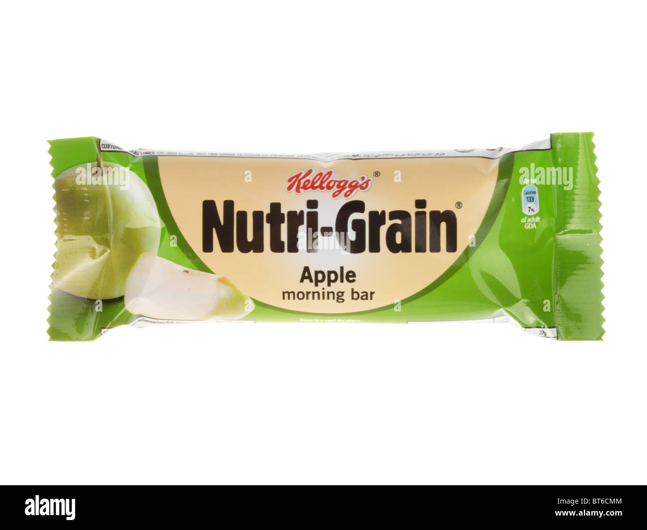 Apple Cereal Bar Stock Photo