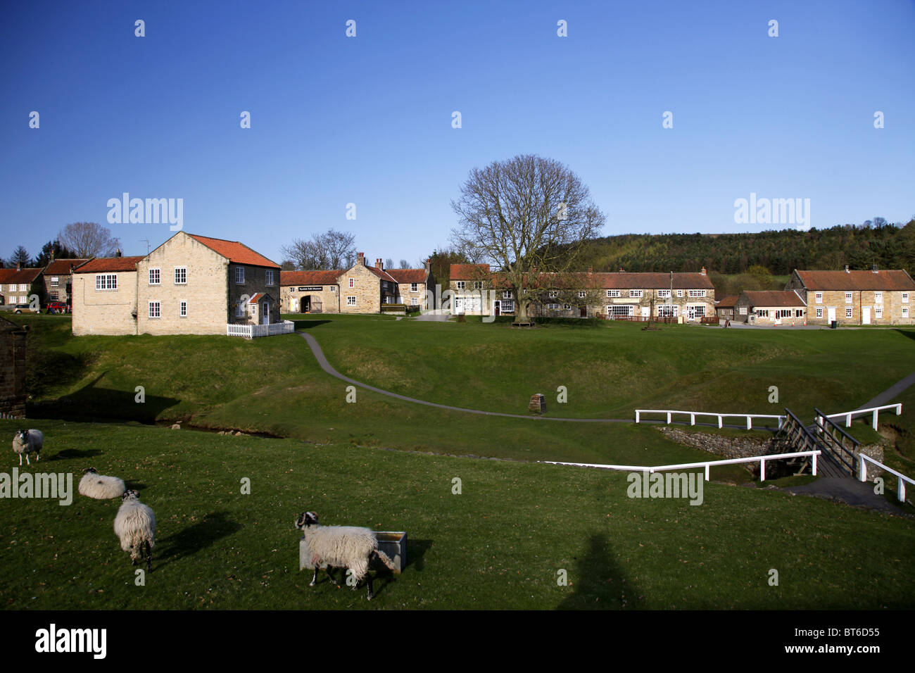 WHITE FENCE BRIDGE HUTTON LE HOLE NORTH YORKSHIRE NORTH YORKSHIRE ...