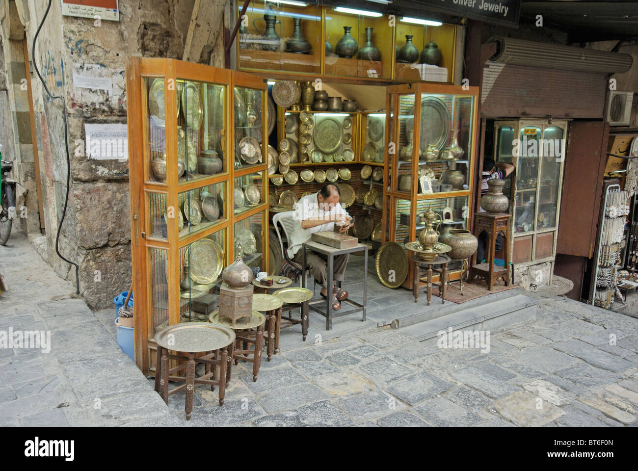 Souk in Damascus, Syria Stock Photo