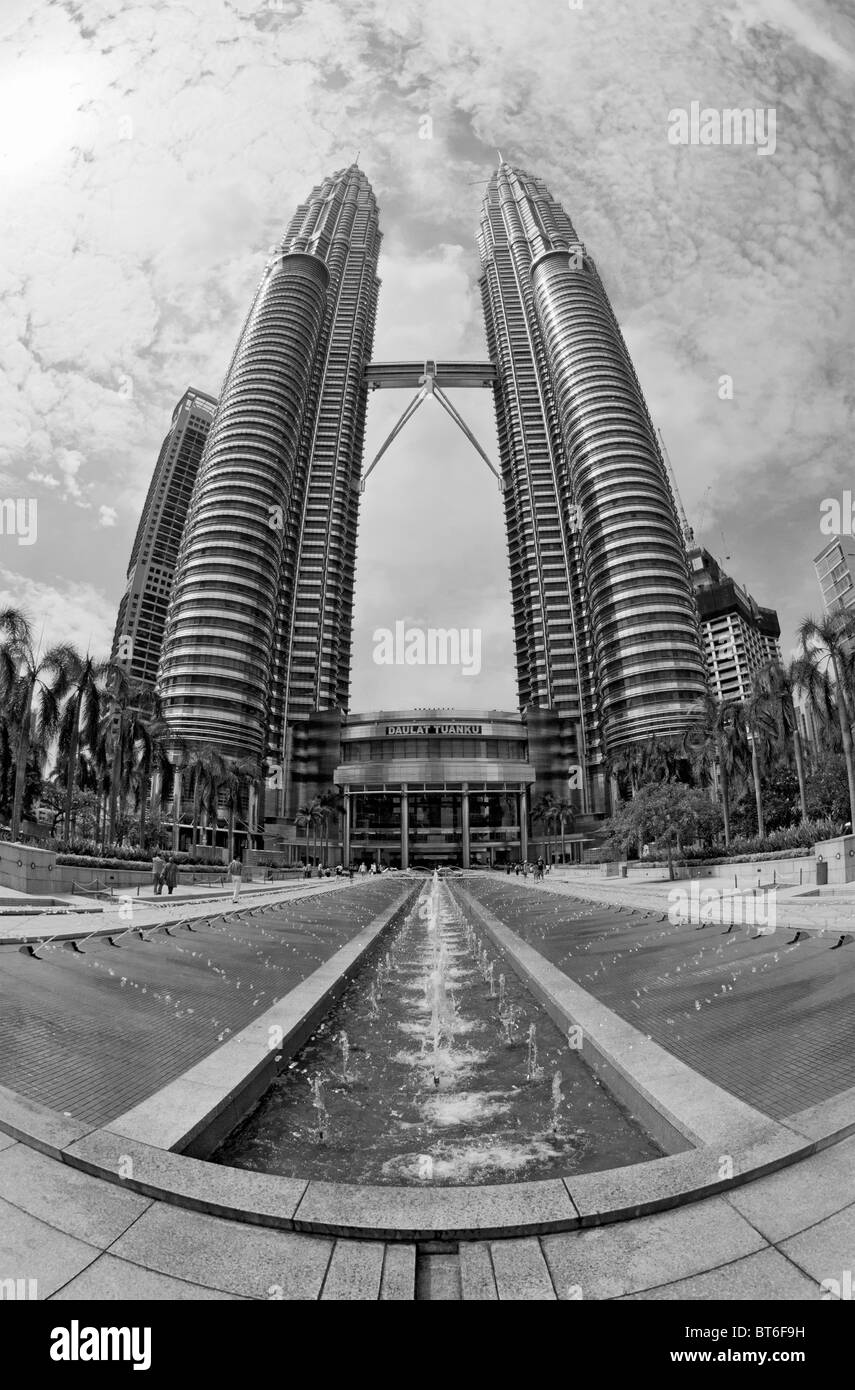 Malaysia Tallest Buildings Black And White Stock Photos Images Alamy