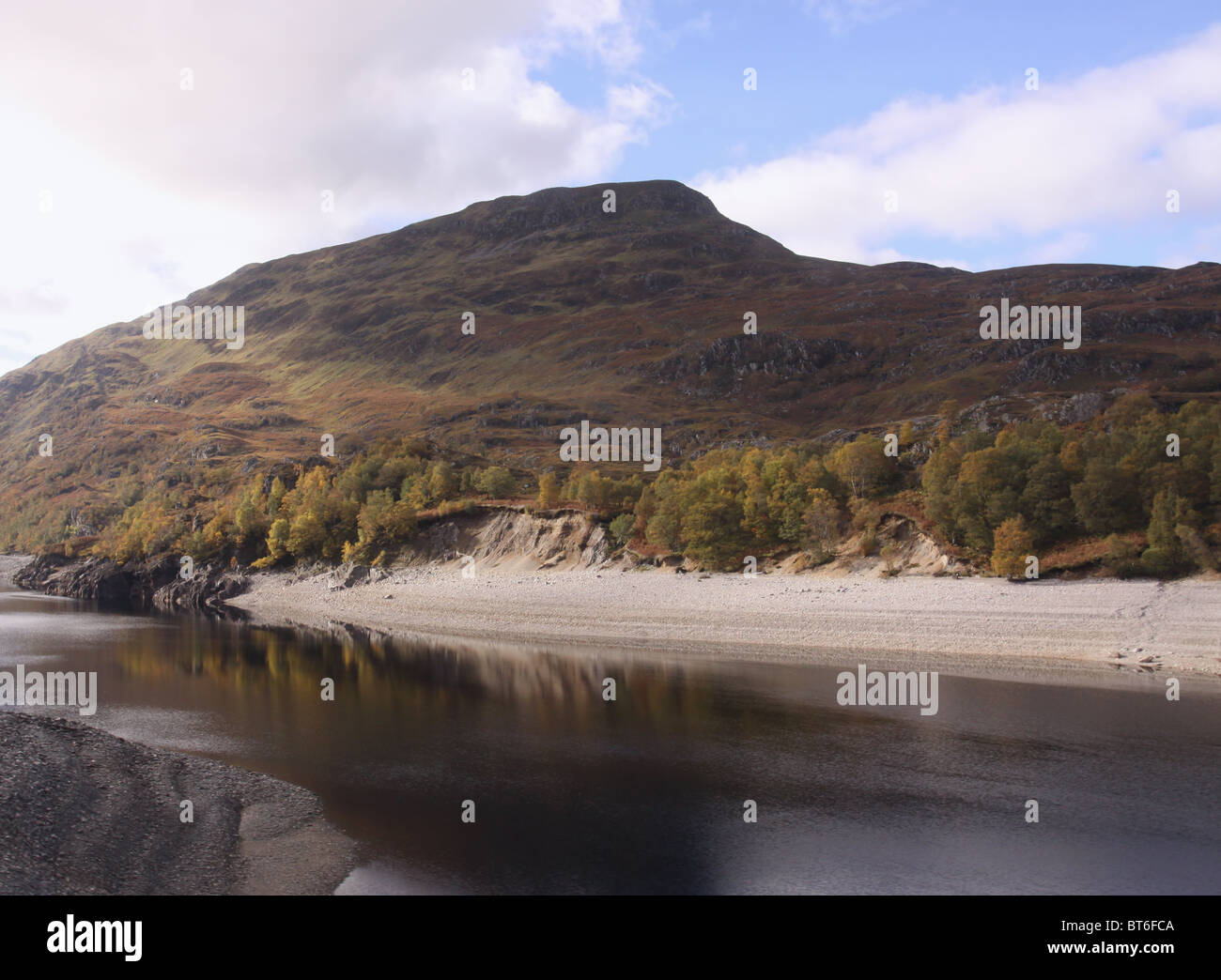 Loch Treig Scottish highlands Scotland October 2010 Stock Photo Alamy