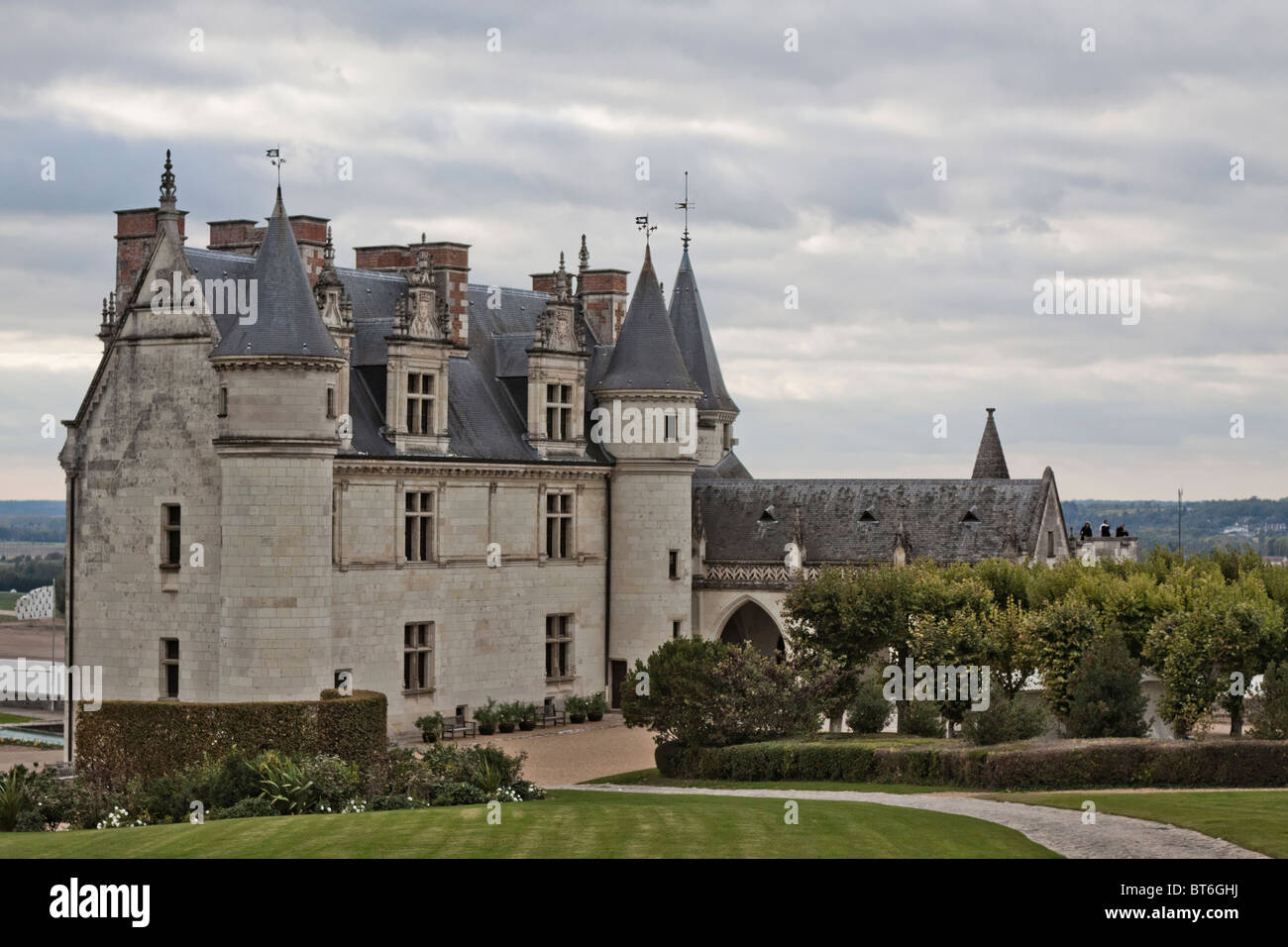 Amboise castle, France Stock Photo Alamy