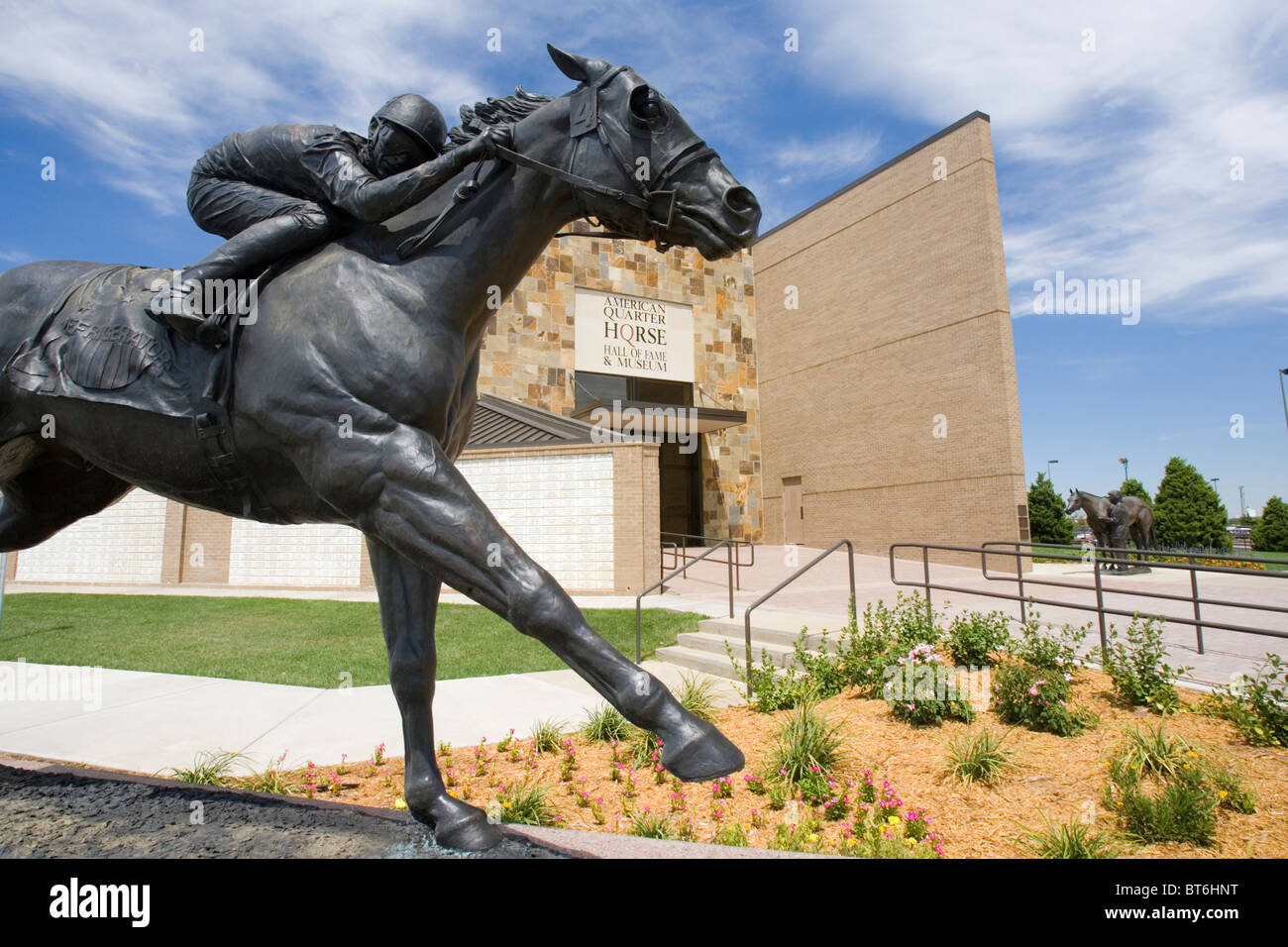 The newly renovated (2007) American Quarter Horse Hall of Fame & Museum