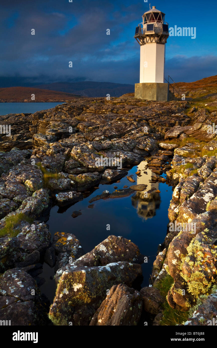 Rhue lighthouse sunset hi-res stock photography and images - Alamy