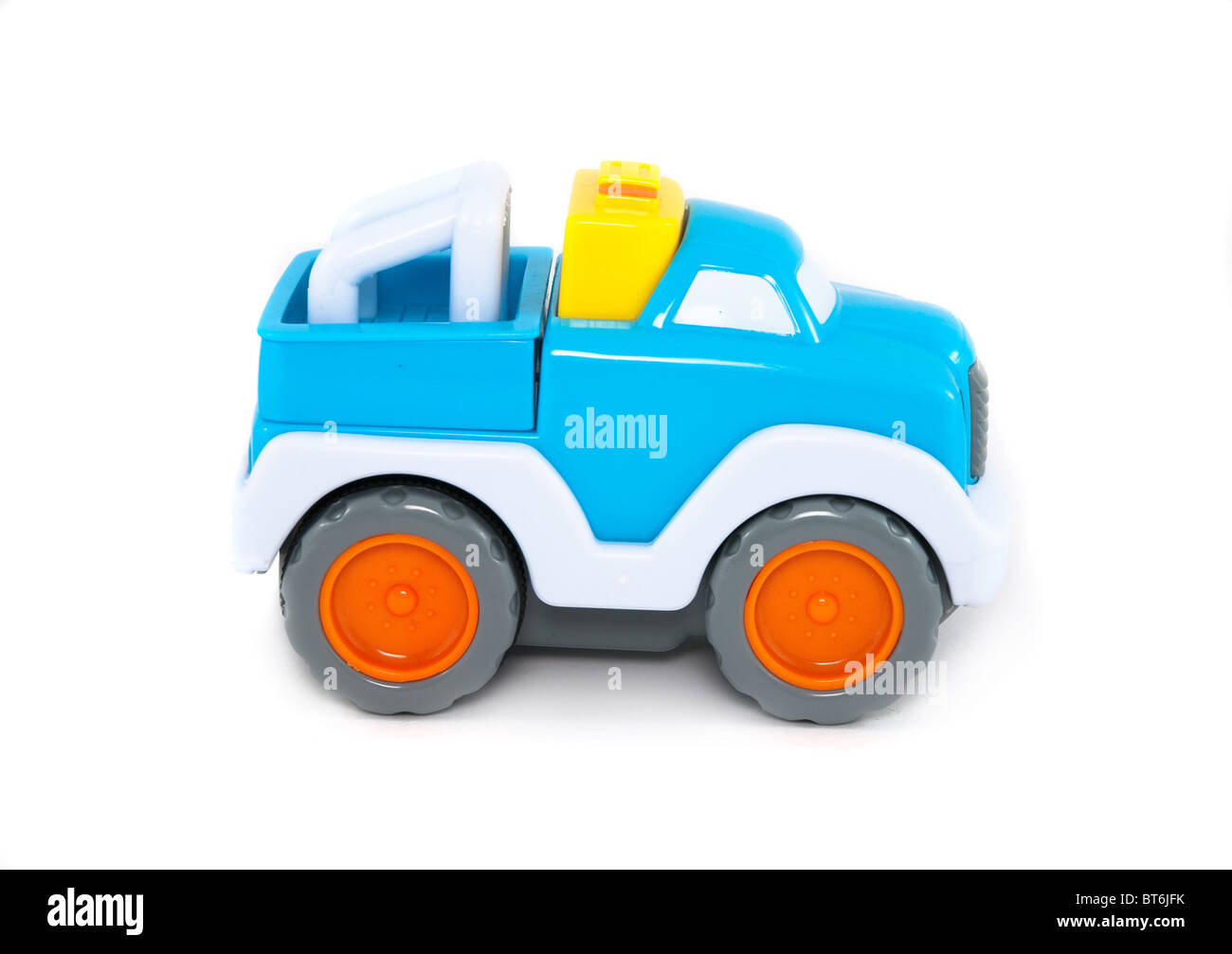 Blue toy car Stock Photo Alamy