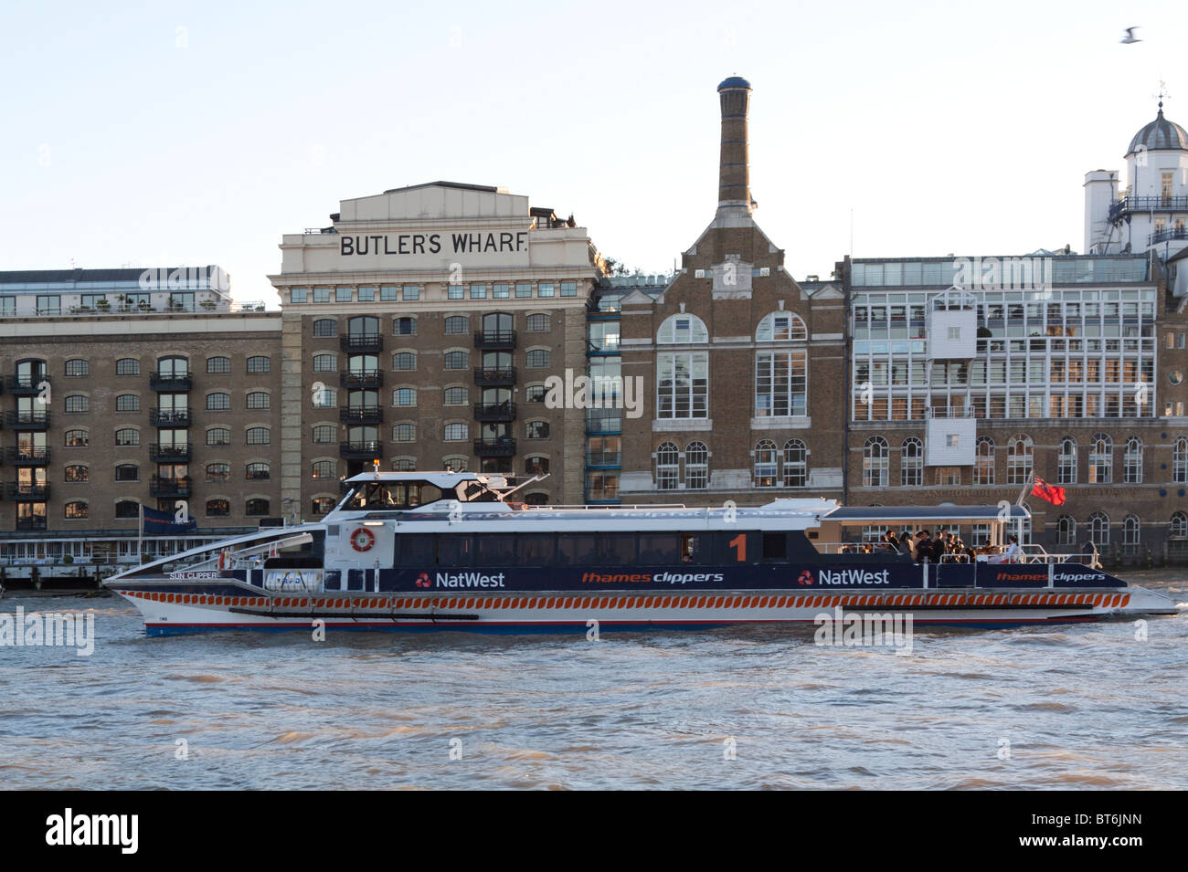 London River services - Thames Clipper Stock Photo