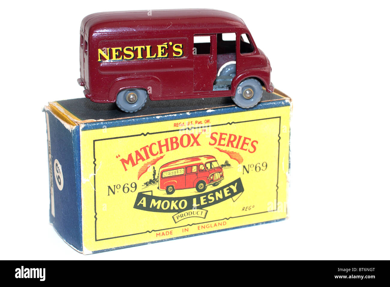 matchbox 175 die cast car, mint in box Stock Photo Alamy