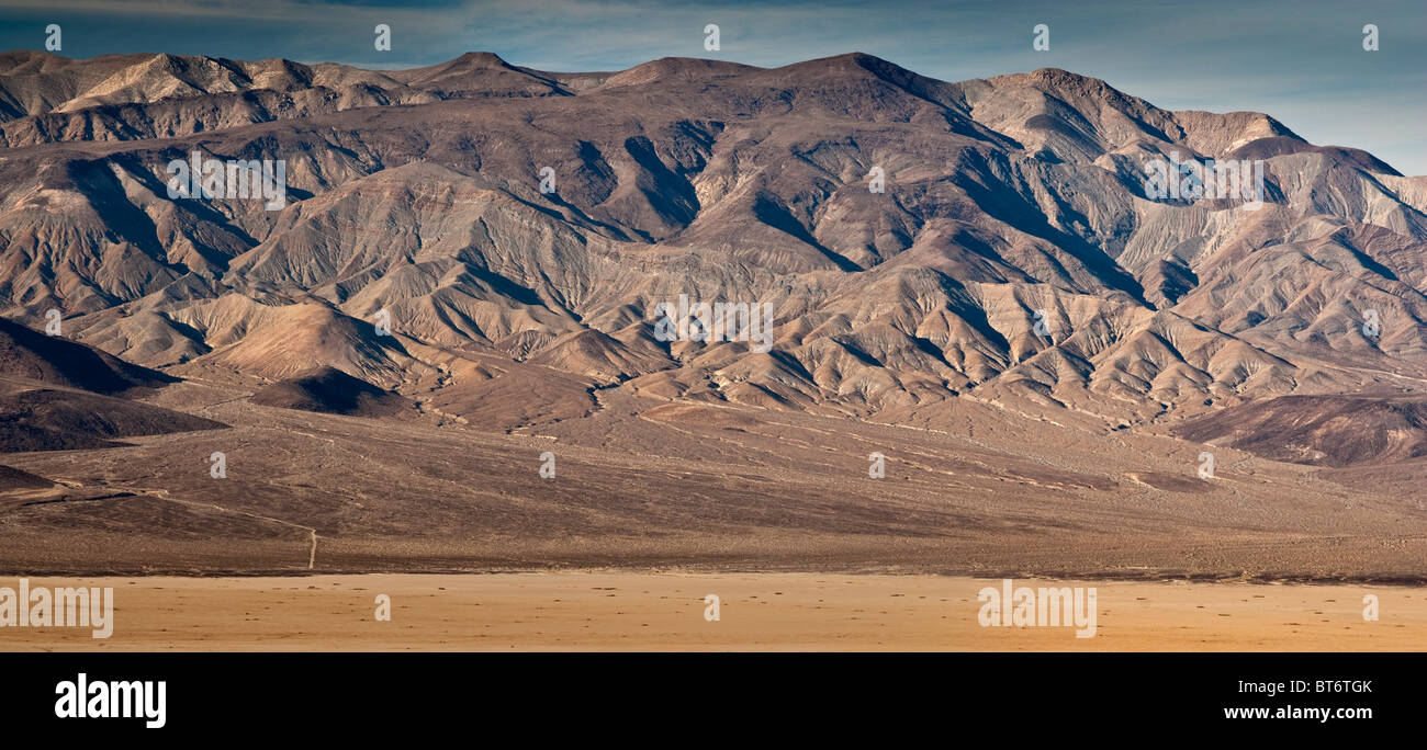 Inyo Mountains over Panamint Valley at Mojave Desert in Death Valley