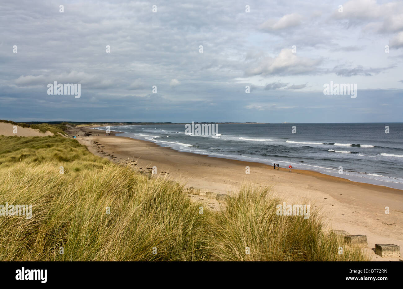 Druridge Bay Heritage Coast, Northumberland, North East England Stock