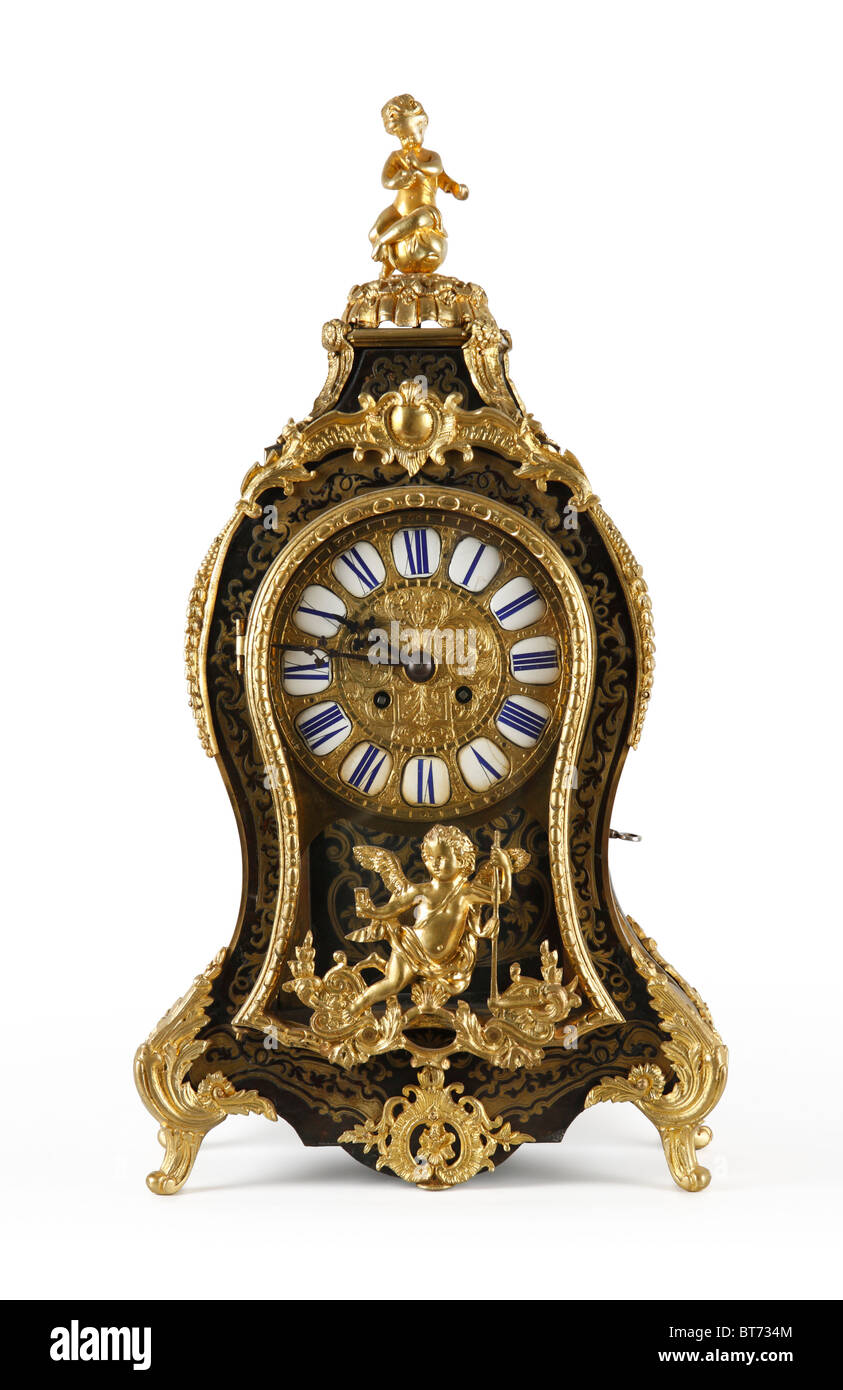 Ornate antique clock hi-res stock photography and images - Alamy