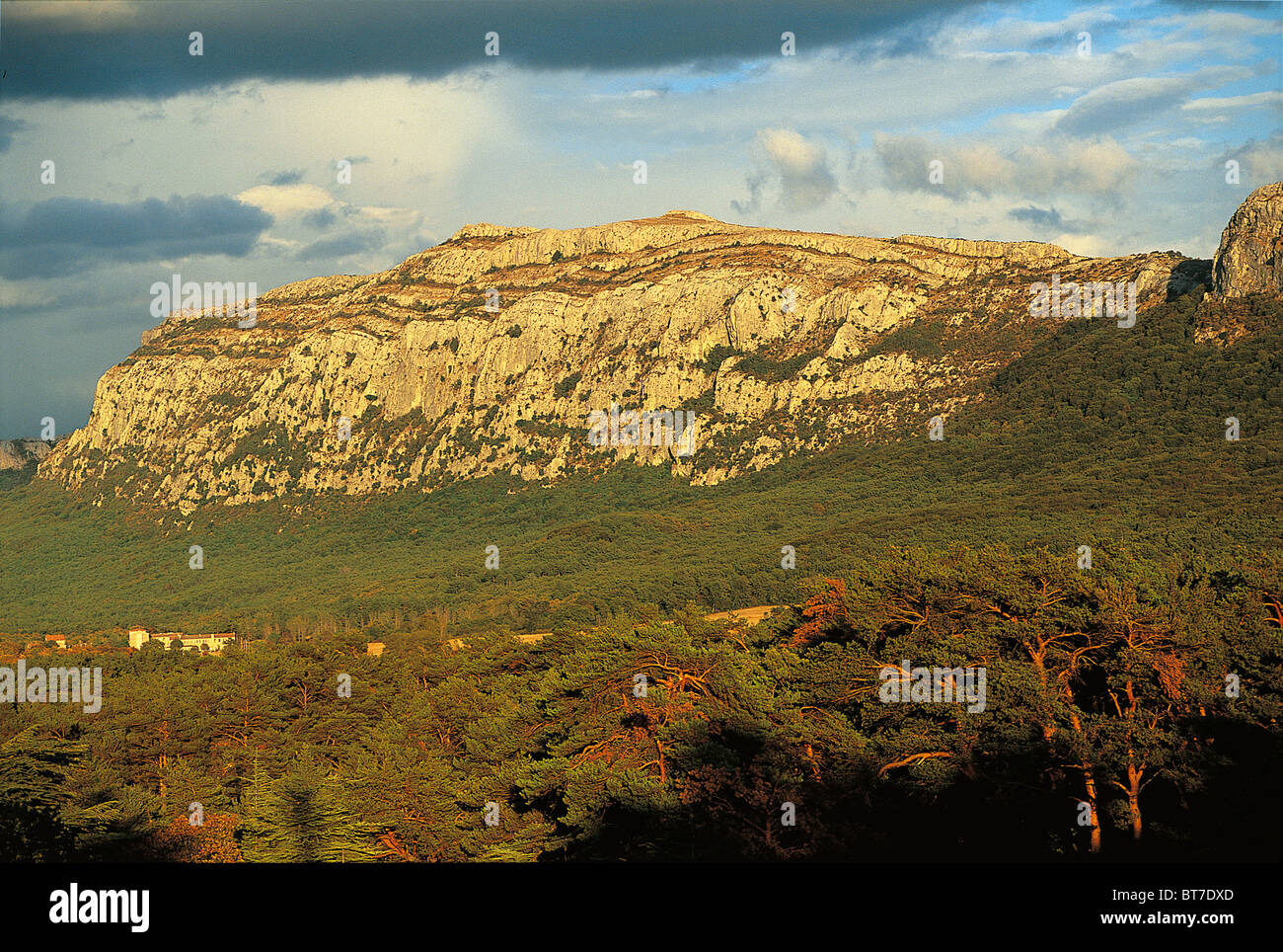 France, Bouches du Rhone, Sainte Baume Mountain Stock Photo Alamy