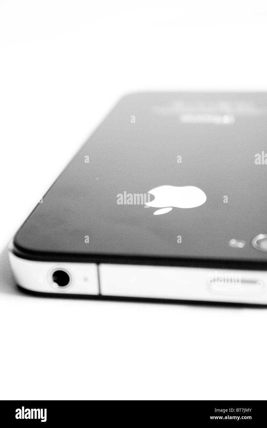 Iphone 4 mobile Black and White Stock Photos & Images Alamy