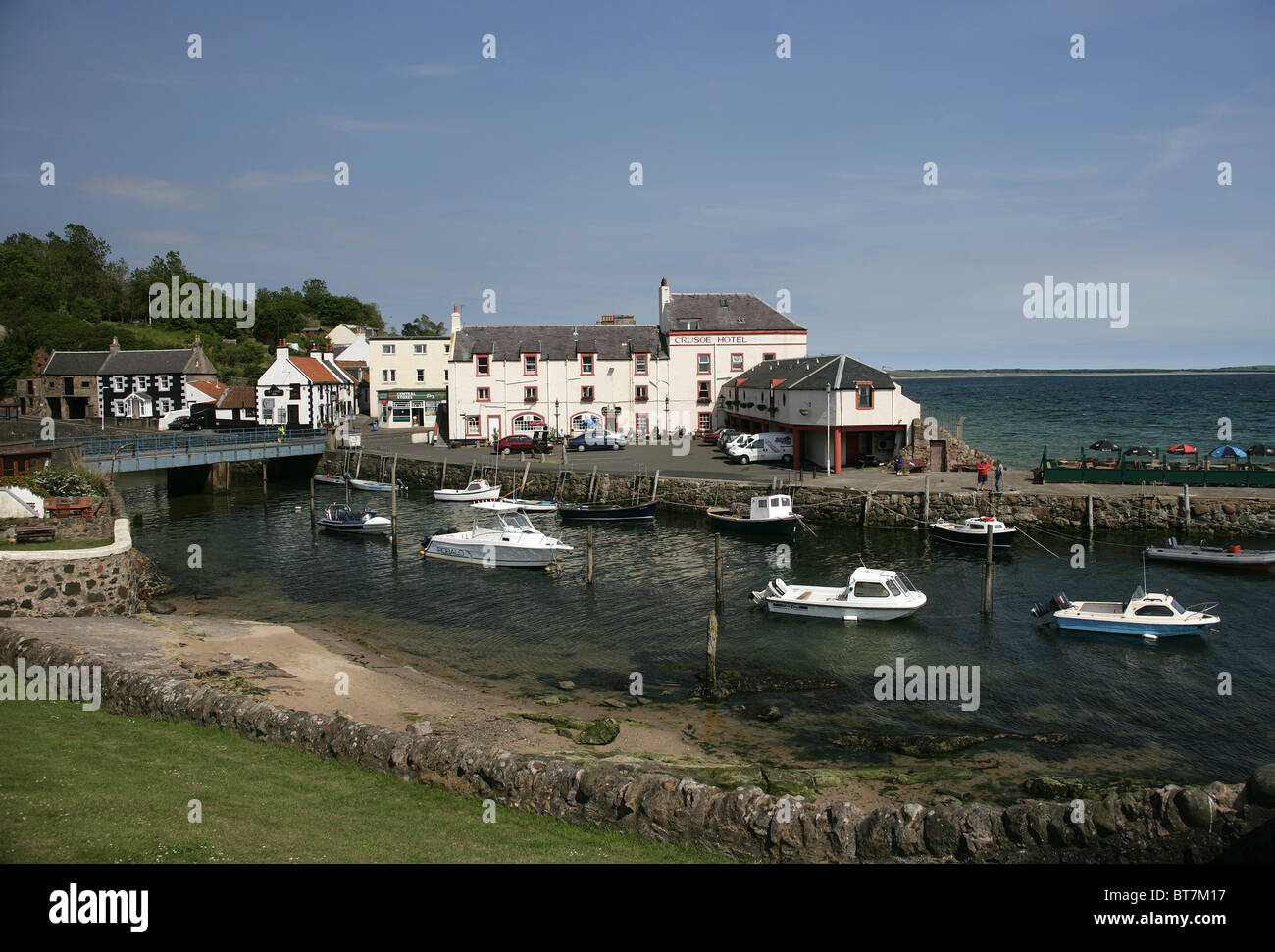 Lower Largo Fife Scotland Stock Photo Alamy