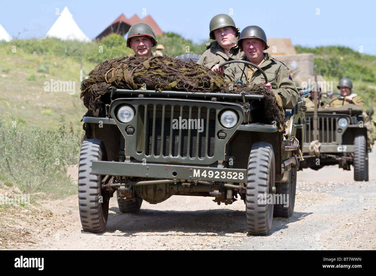 Willys army jeeps hi-res stock photography and images - Alamy