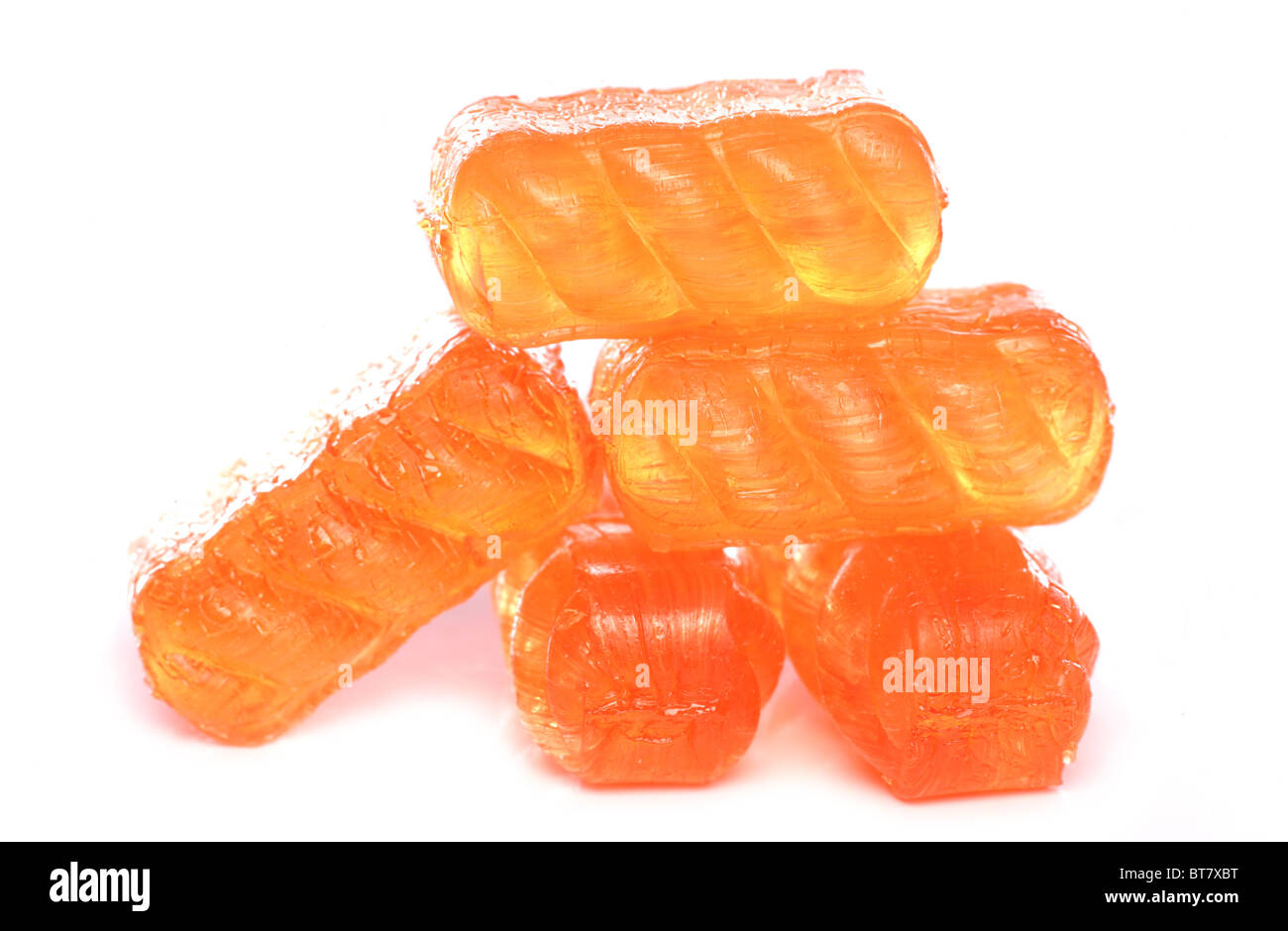 Cough candy isolated on white background Stock Photo Alamy